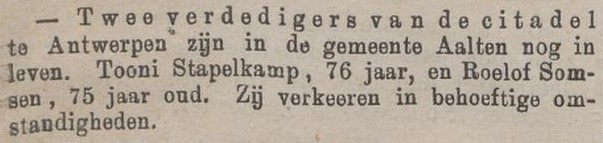 Tiendaagse Veldtocht - Zutphensche Courant, 30-11-1882