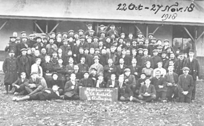 Réfugiés Français et Belges, Salle Maréchal Foch, Aalten (Hollande), 22-11-1918