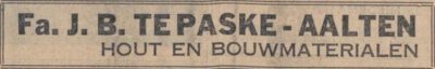 Fa. J.B. te Paske, Aalten - De Standaard, 23-07-1936
