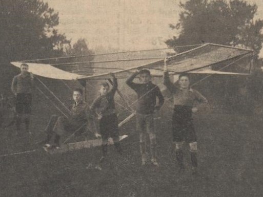 Zweefvliegtuig Bennink - Aaltensche Courant, 05-10-1934