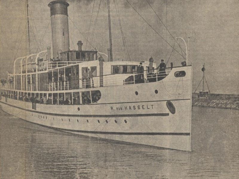 Stoomschip Van Hasselt - Aaltensche Courant, 01-08-1939
