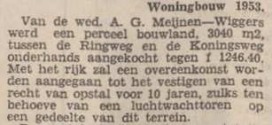 Luchtwachttoren Aalten - Zutphens Dagblad, 19-11-1952