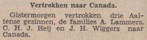 Vertrokken naar Canada - Zutphens Dagblad,19-06-1952