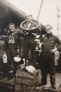 Winnaars Bromfietscross Landsbulten 1963