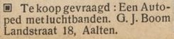 Landstraat 18, Aalten (Boom) - Aaltensche Courant, 02-05-1947