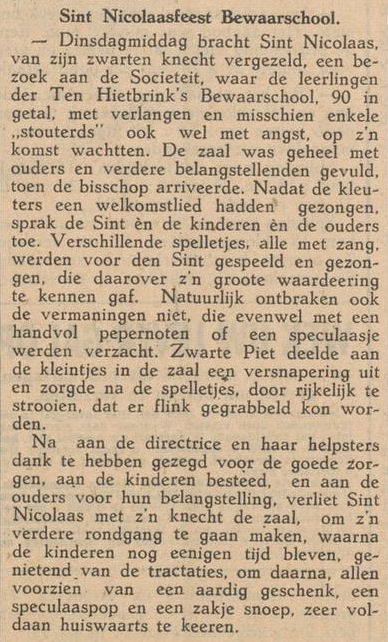 Aaltensche Courant, 08-12-1939 Hietbrink Bewaarschool