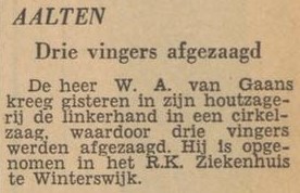 Gaans, Aalten - Dagblad Tubantia, 30-09-1955