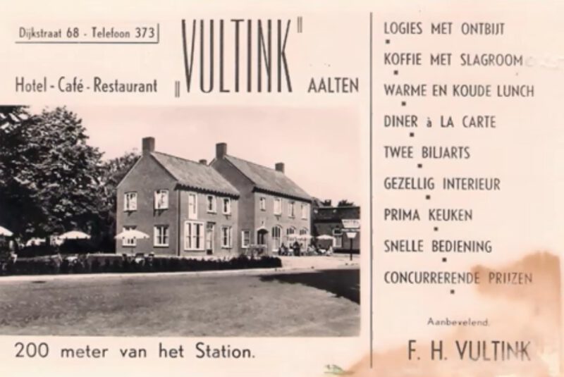Hotel-Café-Restaurant Vultink, Dijkstraat 68, Aalten