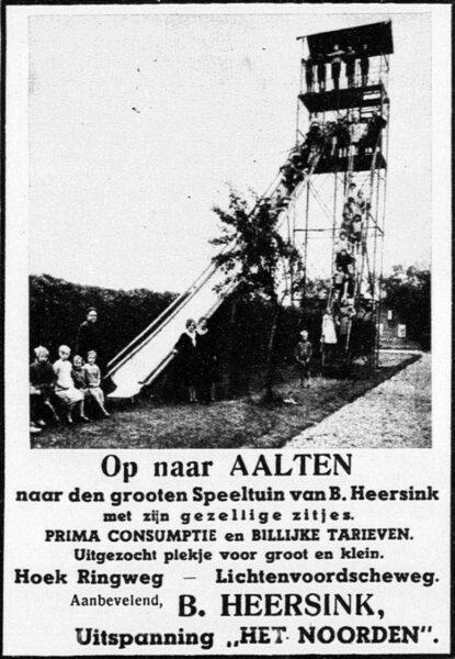 Speeltuin 't Noorden, Aalten (Heersink) - Graafschapbode, 01-08-1934