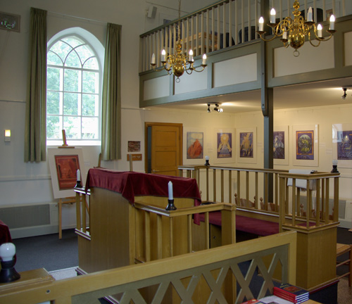 Interieur synagoge Aalten (bima)