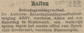 AZSV-Bredevoort - De Graafschapper, 04-11-1948