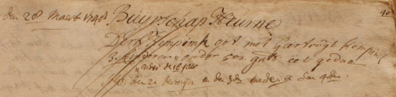Kempink, Heurne - Liberale Gifte 1748
