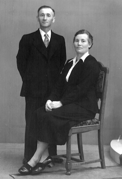 Jan Willem & Berendina Johanna Hoftijzer-Hoopman, 21-08-1955