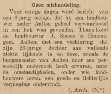 Kortbeek - Prov. Gld. en Nijm. Courant, 19-03-1908