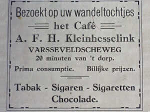 Café A.F.H. Kleinhesselink, Varsseveldsestraatweg, Lintelo