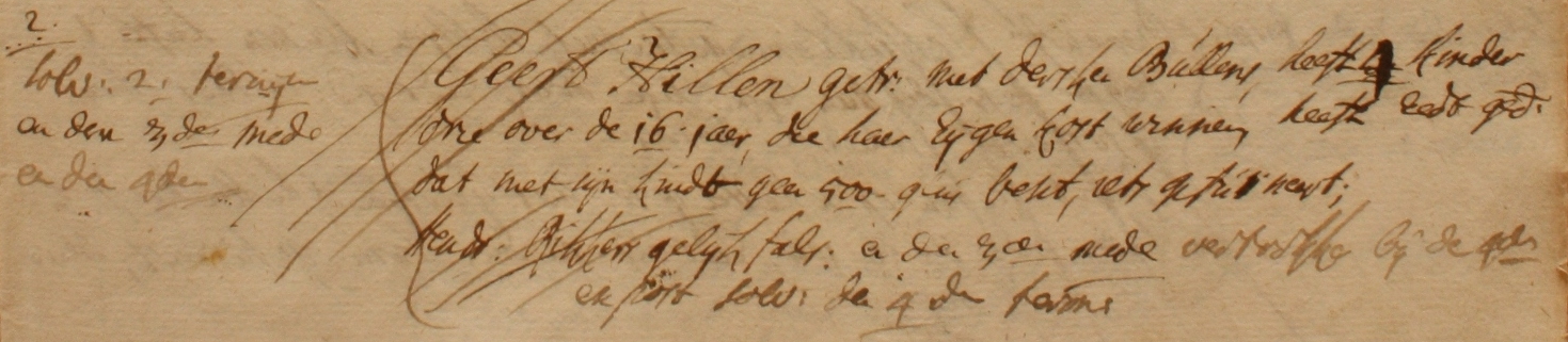 Barlo 32, Hillen, Liberale Gifte 1748