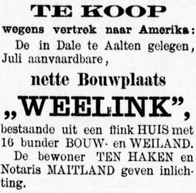 Welink, Dale - Graafschapbode, 10-04-1889