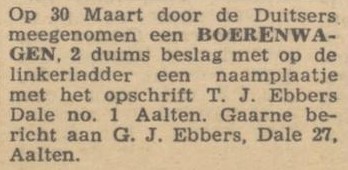 Ebbers, Dale 27 - Trouw, 31-05-1945