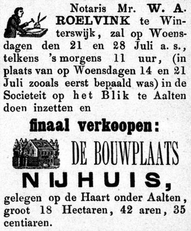 Nijhuis, Haart - Graafschapbode, 17-07-1880