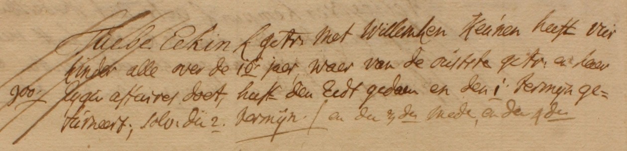 IJzerlo 22, Eekink, Liberale Gifte 1748