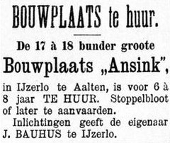 Ansink, IJzerlo - Graafschapbode, 27-05-1893