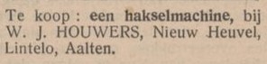 Nieuwe Heuvel, Lintelo - De Graafschapper, 28-12-1938