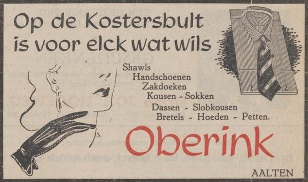 Oberink - Aaltensche Courant, 29-11-1949