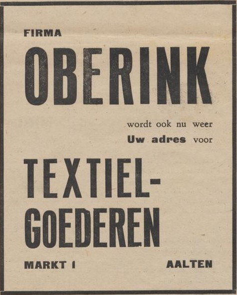 Oberink - De Graafschapper, 07-04-1945