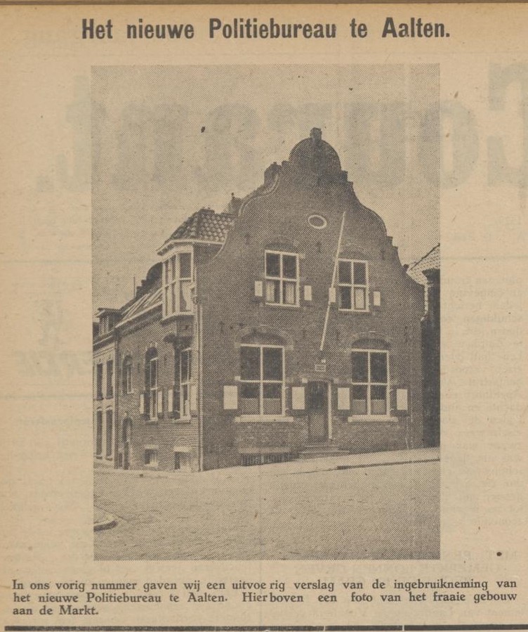 Politiebureau - Aaltensche Courant, 06-06-1941