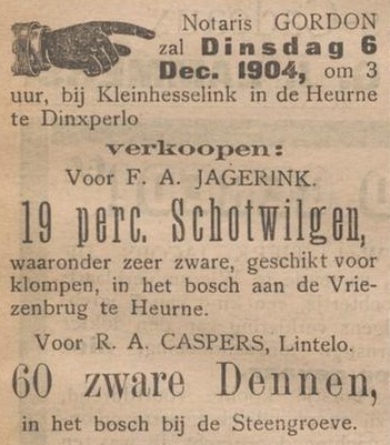 Steengroeve, Lintelo - Aaltensche Courant, 03-12-1904