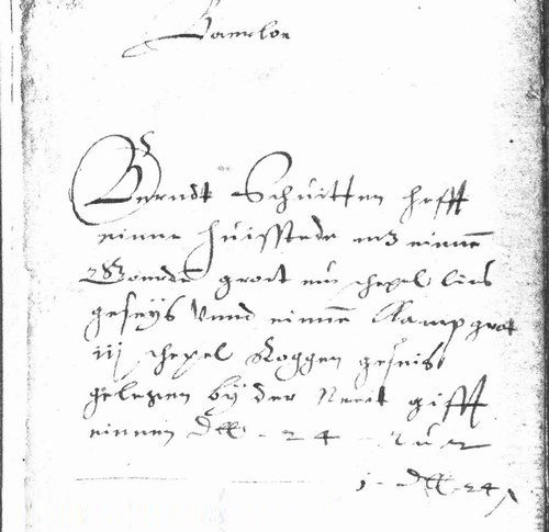 Schutte, Barlo - Verponding 1609