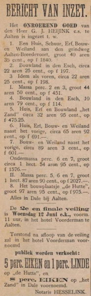 't Zand, Dale - Aaltensche Courant, 08-06-1901
