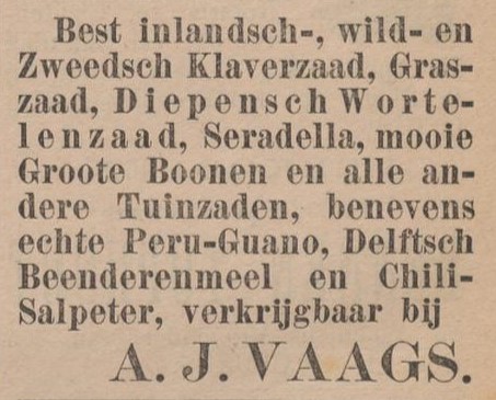 A.J. Vaags - Aaltensche Courant, 07-04-1900