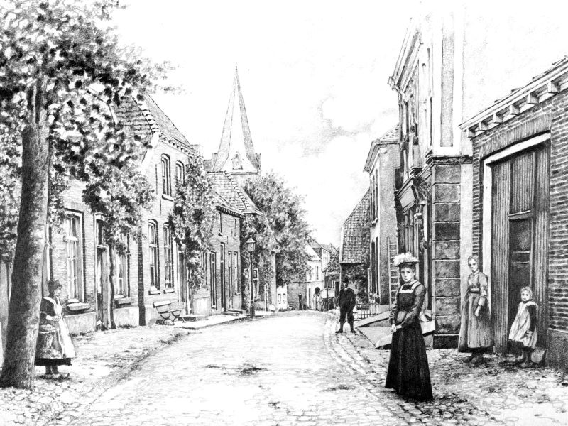 Hogestraat, Aalten (1900)