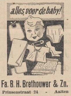 Brethouwer, Prinsenstraat 24 - Aaltensche Courant, 19-10-1948