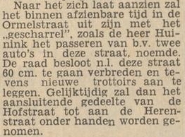 Dagblad Tubantia, 29-06-1960 - Ormelstraat