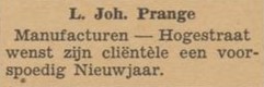 Hogestraat 10, Aalten (Prange Manufacturen) - Aaltensche Courant, 30-12-1947