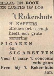 Kappers Rokershuis - Nieuwe Winterswijksche Courant, 29-06-1951