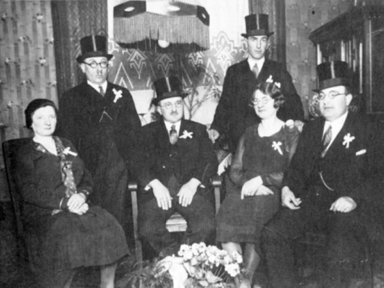 Leden Joodse gemeenschap in 1932