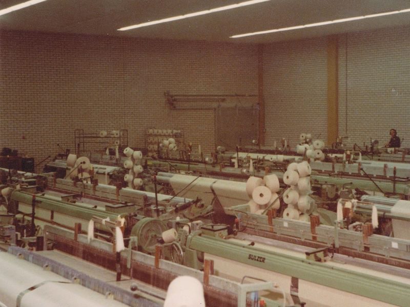 Textielfabriek Wisselink, Aalten (nov 1982), foto Clemens Wijkamp