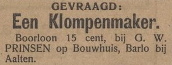 Bouwhuis, 't Klooster - Aaltensche Courant, 02-03-1917
