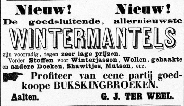 Bredevoortsestraatweg 15, Aalten (Ter Weel) - Graafschapbode, 05-10-1892