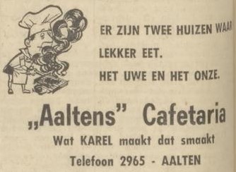 Cafetaria Brethouwer - Tubantia, 10-10-1969