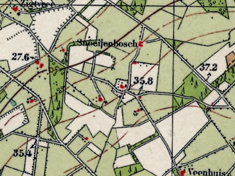 Snoeijenbosch, Haart - Topotijdreis, ca. 1950