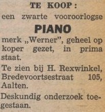 Bredevoortsestraat 105, Aalten (Rexwinkel) - Nieuwe Winterswijksche Courant, 28-05-1952