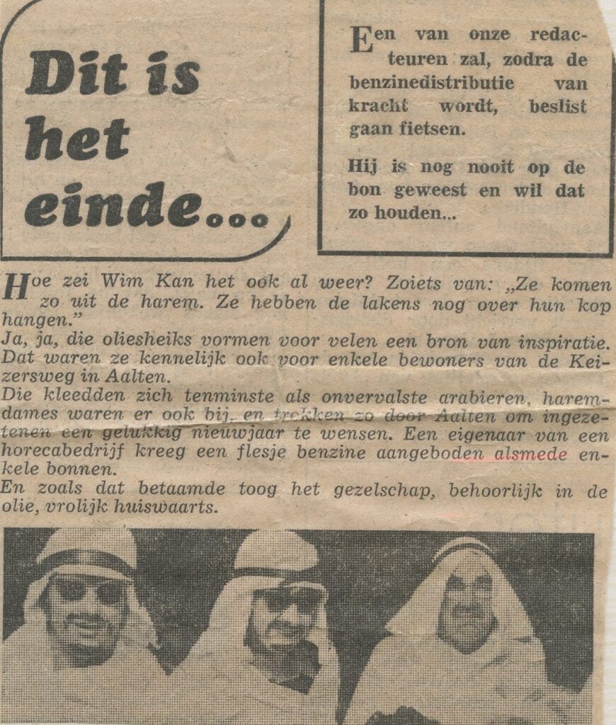 Oliecrisis Aalten 1973