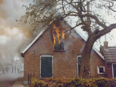 Willemstraat 11, Aalten - brand 1978