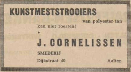 Dijkstraat 40, Aalten (Cornelissen) - Nieuwe Winterswijksche Courant, 11-08-1965