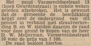 Varsseveldsestraat 13, Aalten - Dagblad Tubantia, 23-03-1954