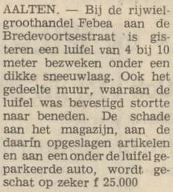Febea, Aalten - Dagblad Tubantia, 21-02-1969